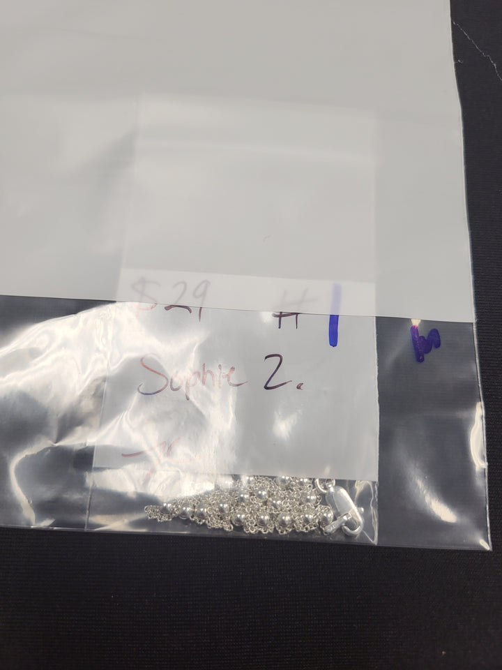 RESERVED FOR: Sophie Z. - 3/20/2025 Live Show - 1 Sterling Silver Items