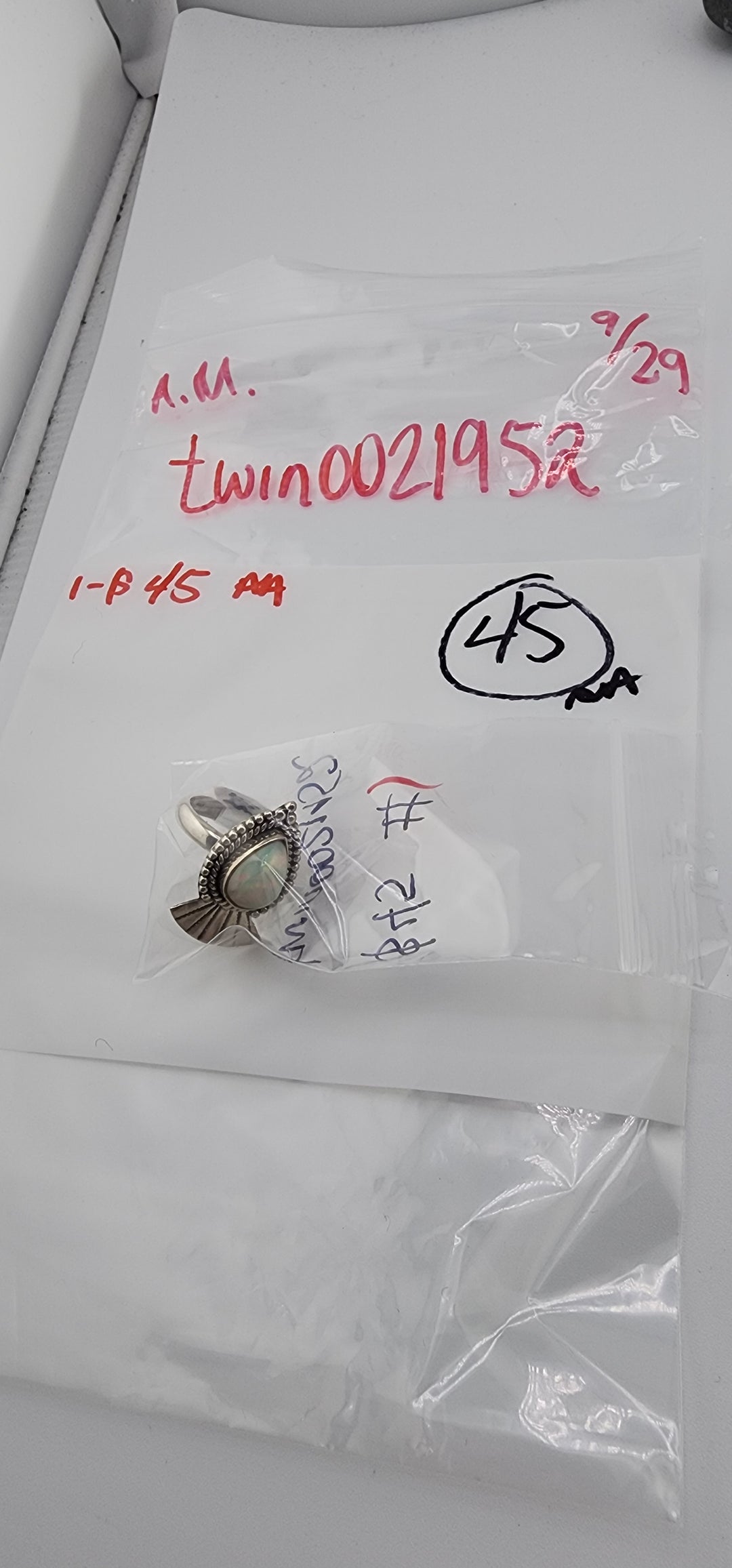 AM SHOW 48HR RESERVED FOR: twin0021952 - 9/29/2025 FL tiktok Live Show -  1 Sterling Silver Items