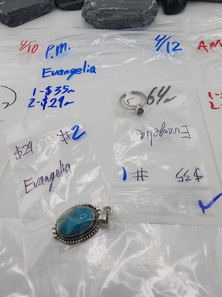 Evangelia - 4/12/26 PM - 2 925 Sterling Silver Items