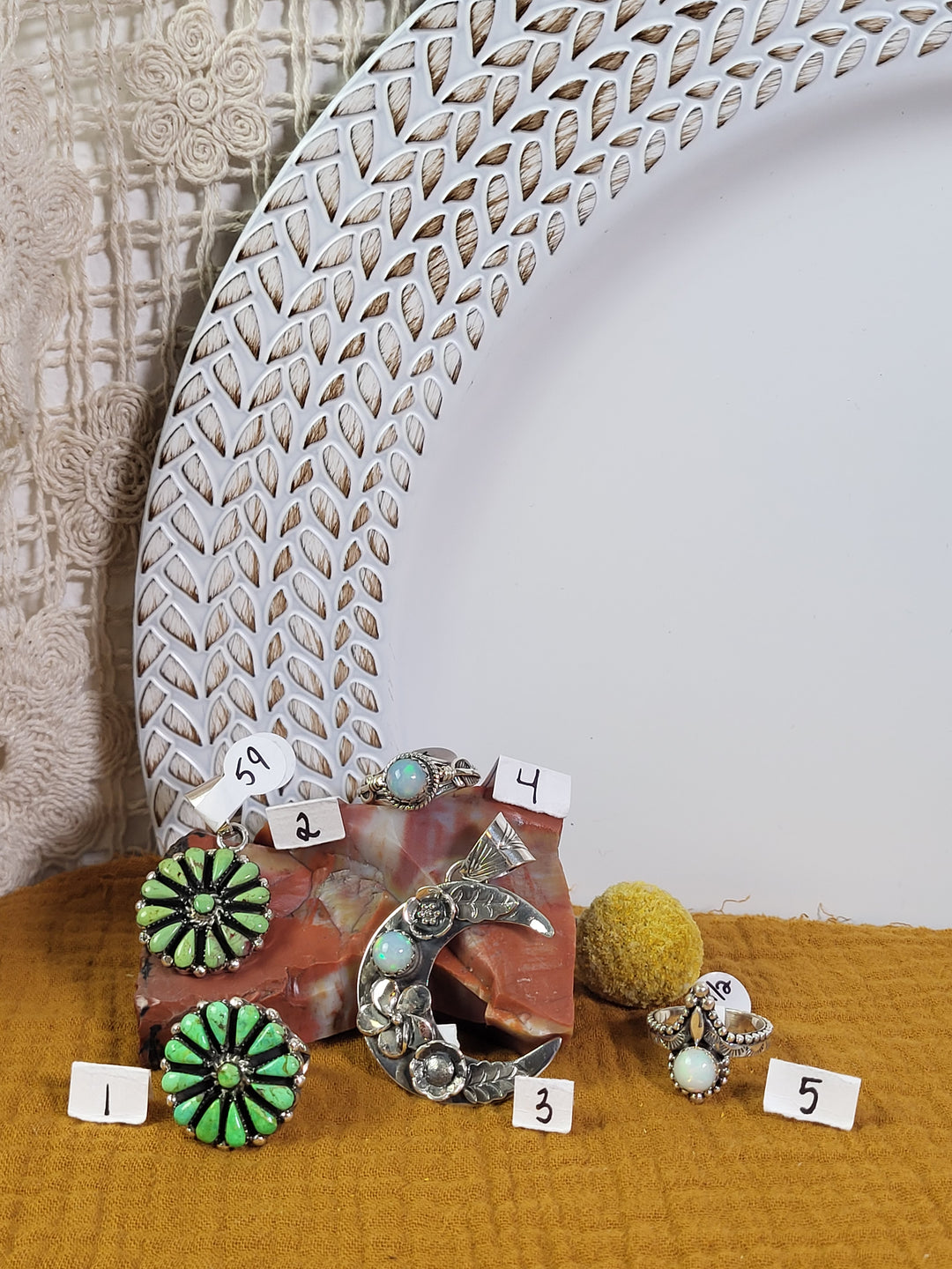 RESERVED FOR: Sammy_Yoshiko 8/31/2024 - 5 Sterling Silver Items