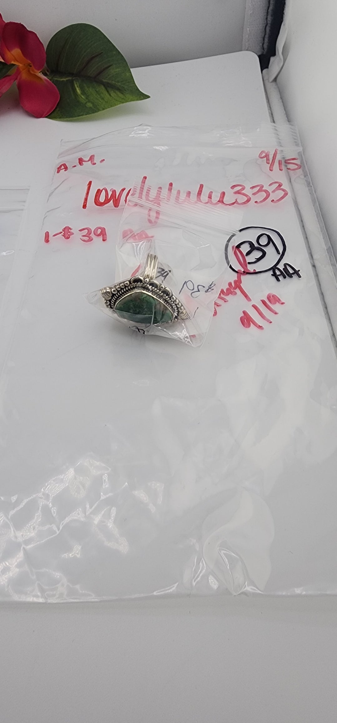 AM SHOW 48HR - RESERVED FOR: lovelylulu333 - 9/15/2025 FL tiktok Live Show - 1 Sterling Silver Items