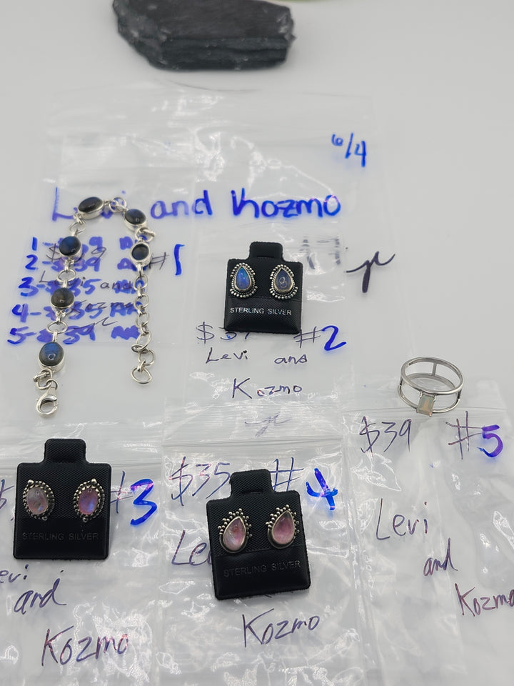 RESERVED FOR: Levi and Kozmo - 6/4/2025 tiktok Live Show -  Sterling Silver Items