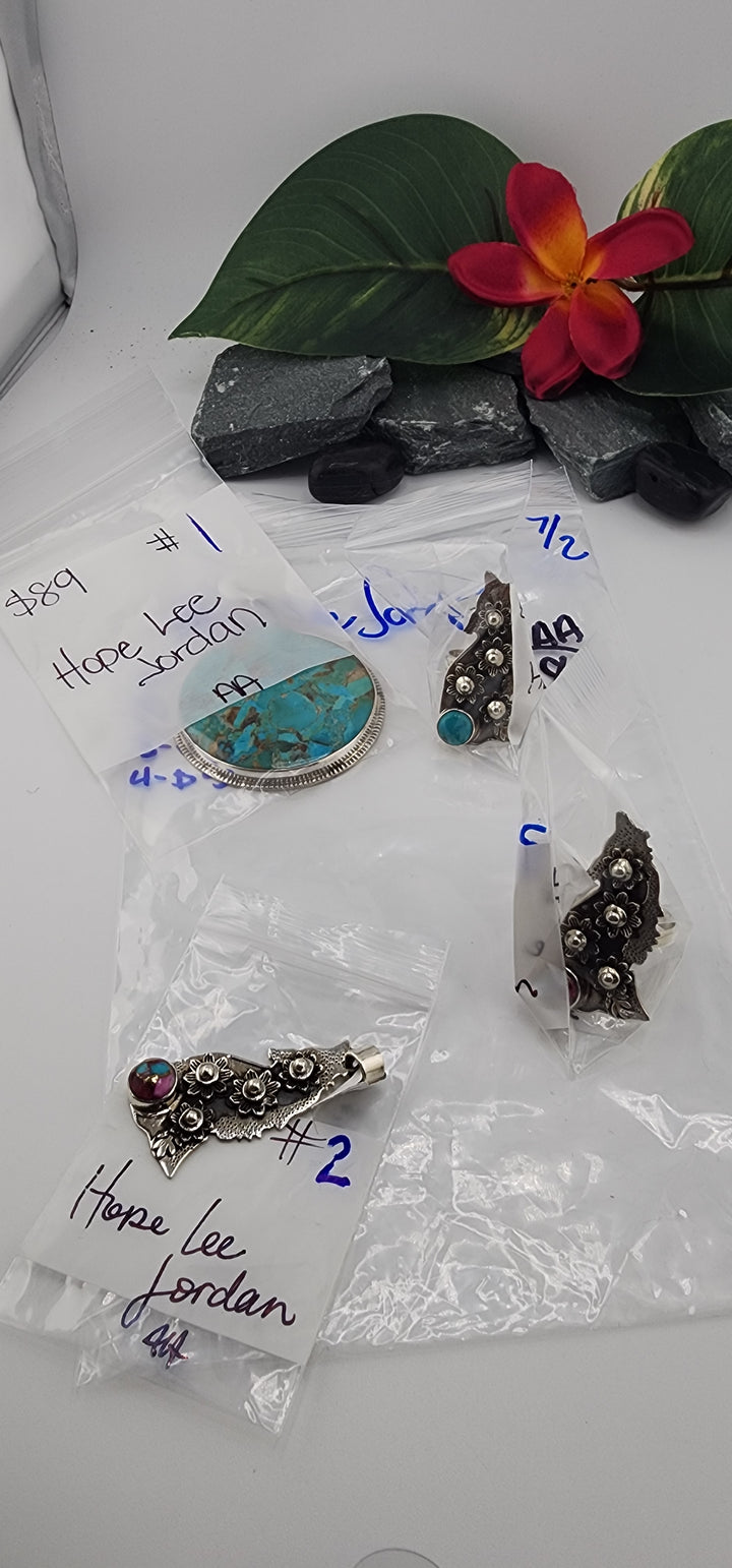 48HR - RESERVED FOR: Hope lee Jordan - 7/2/2025 FL tiktok Live Show - 4 Sterling Silver Items
