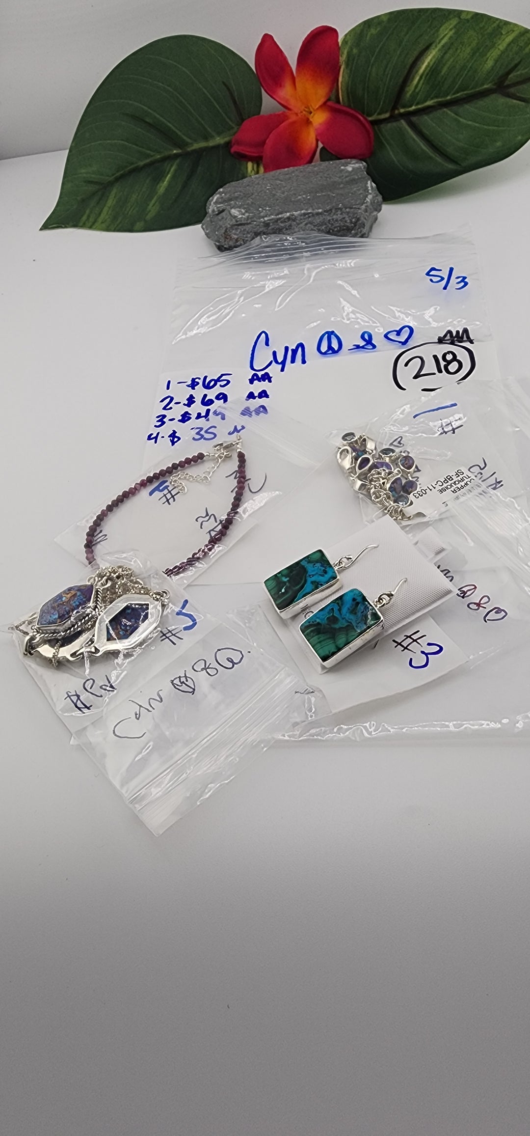 RESERVED FOR: Cyn☮️&❤️ - 5/3/2025 tiktok Live Show -4  Sterling Silver Items