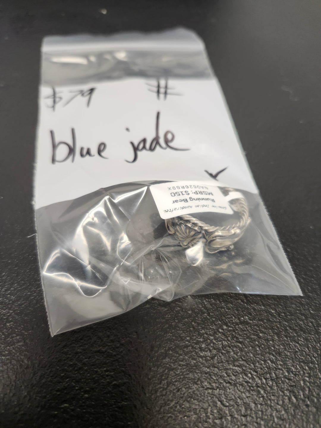 C.S. - RESERVED FOR: Blue Jade 2 - 6/17/2026 - 1 Sterling Silver Items