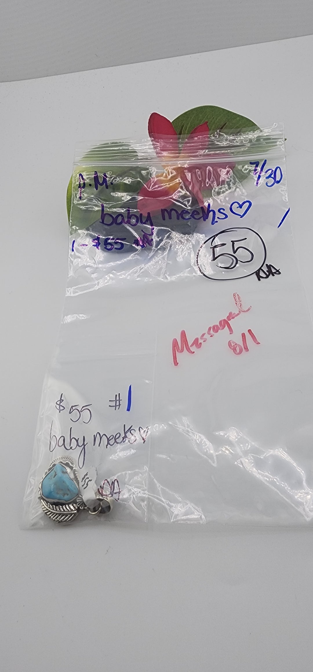 PM SHOW 48HR - RESERVED FOR: baby meeks🤍 - 7/30/2025 FL tiktok Live Show - 1 Sterling Silver Items