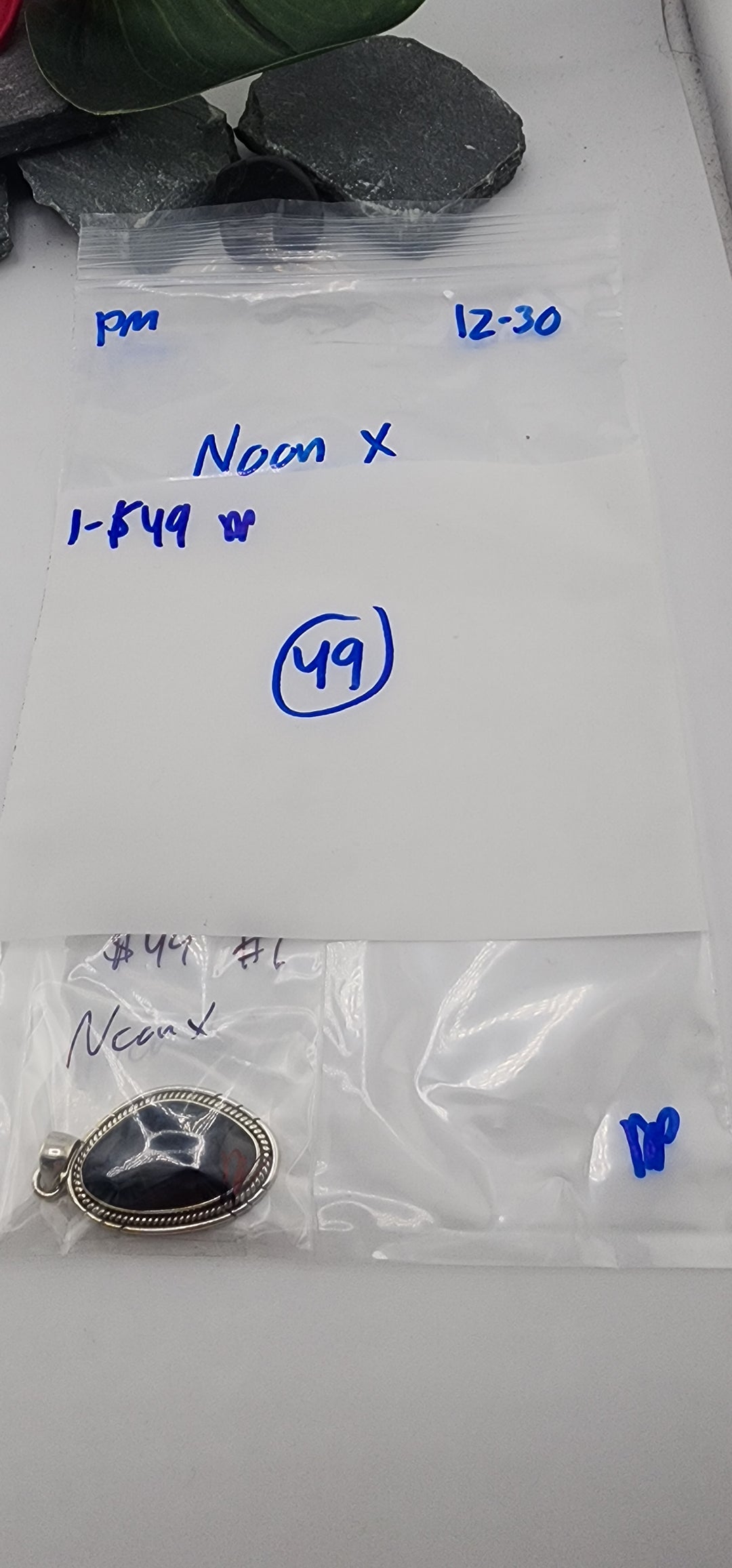PM SHOW 48HR - RESERVED FOR: Noon X - 12/30/2025 tiktok Live Show -1 Sterling Silver Item