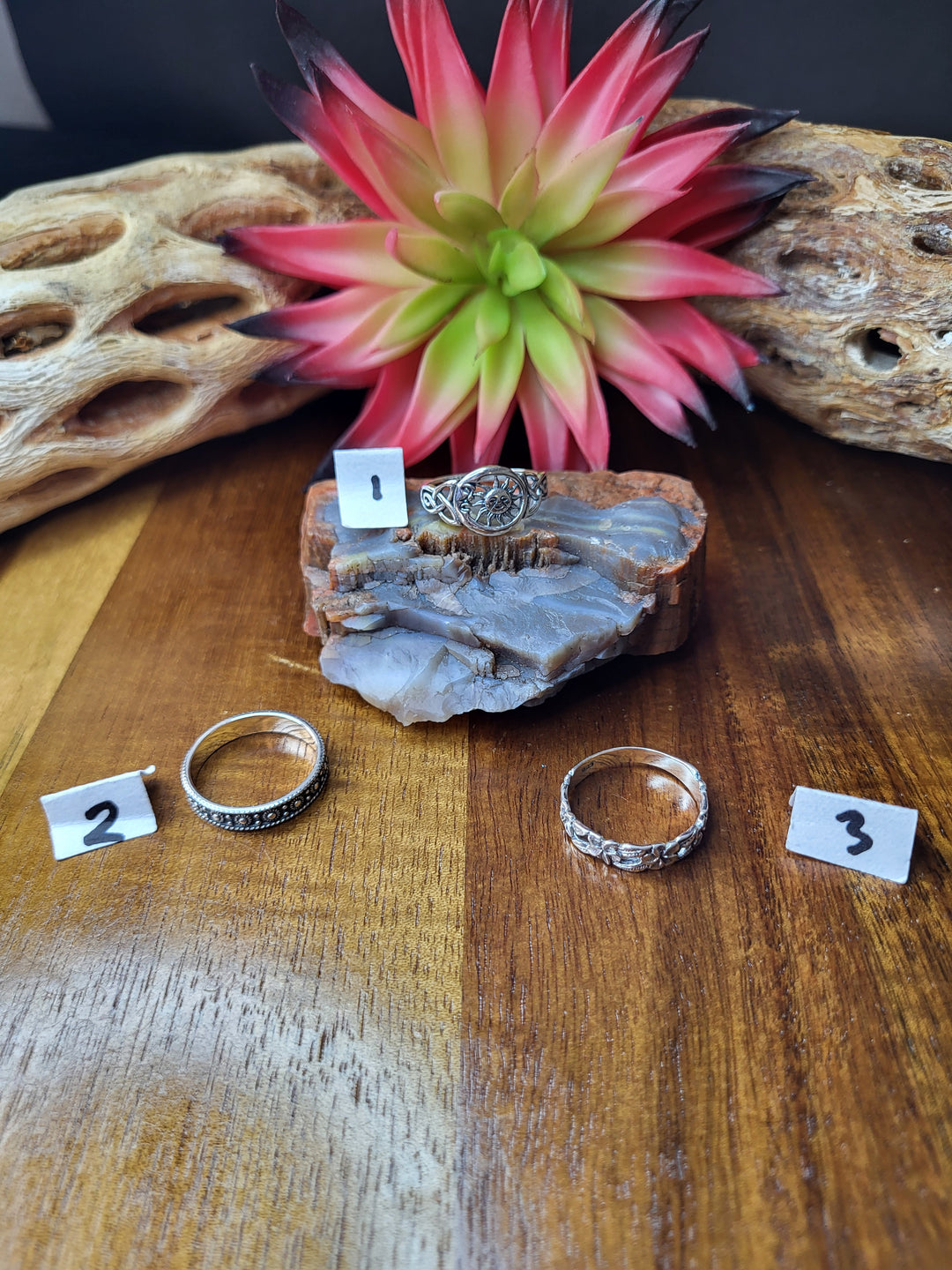 RESERVED FOR: just em 8/1/24- 3 Sterling Silver Items