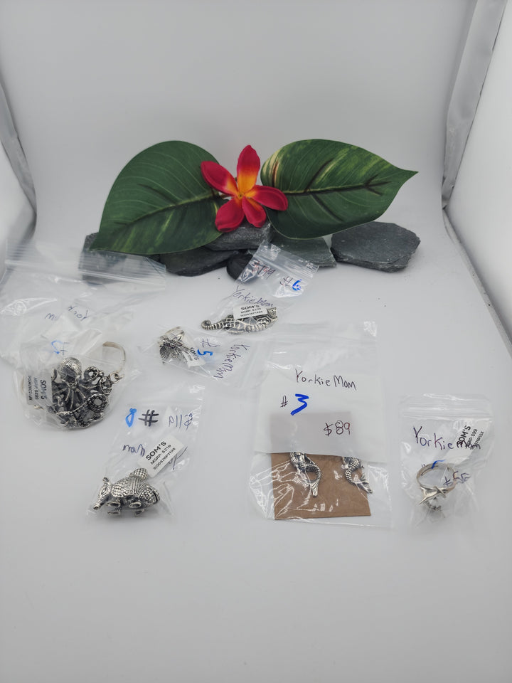 YorkieMom (2 BAGS) - 4/18/26 PM - 20 925 Sterling Silver Items