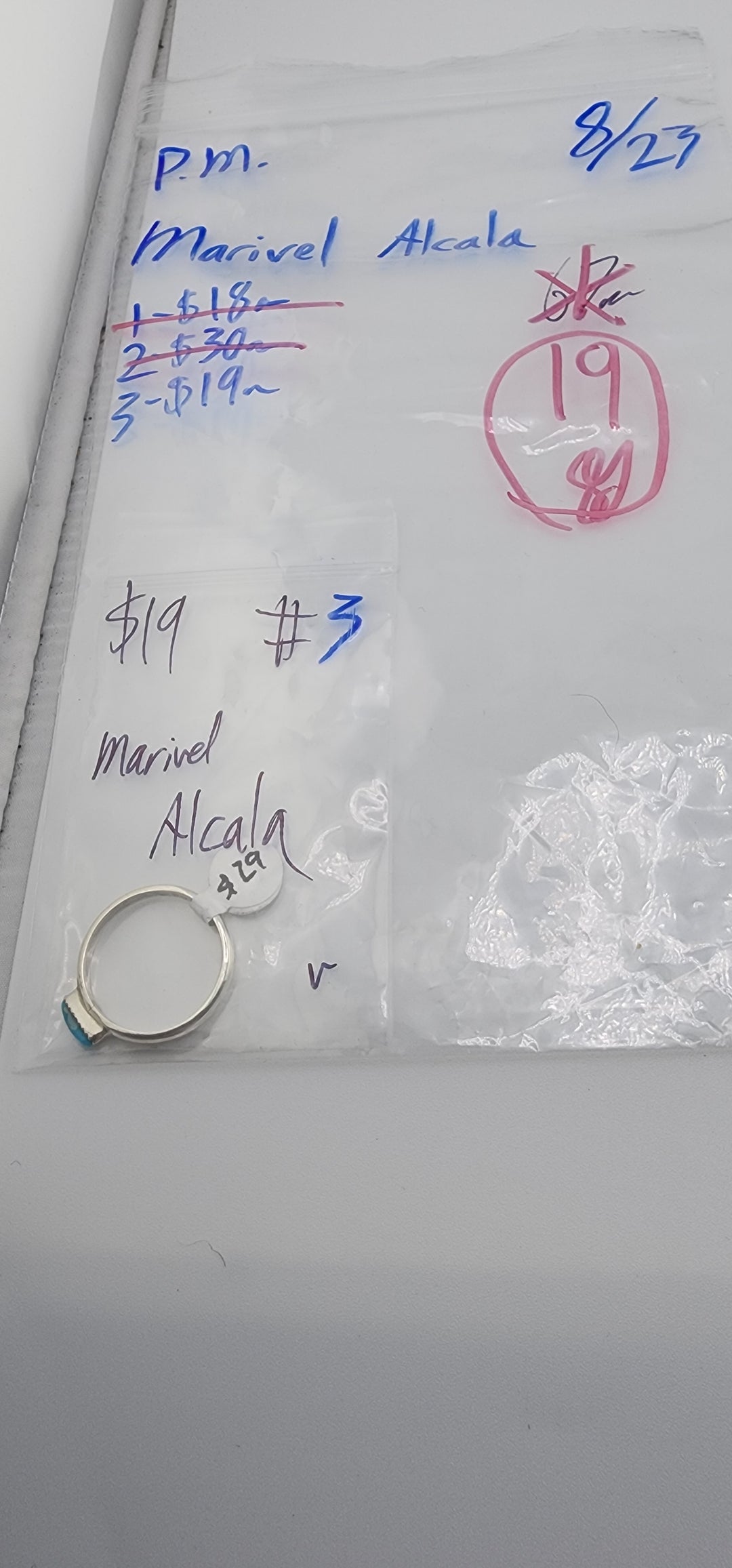 PM SHOW 48HR - RESERVED FOR: Marivel Alcala - 8/23/2025 FL tiktok Live Show - 1 Sterling Silver Items