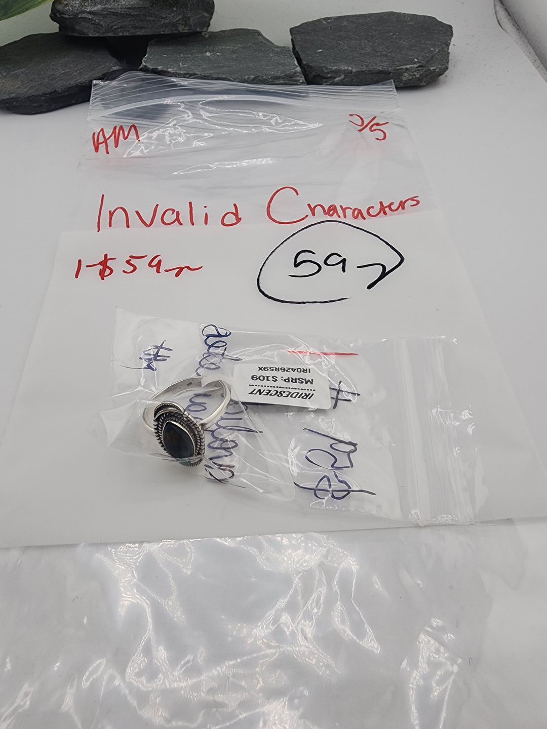 Invalid Character - 5/5/26 - 1 925 Sterling Silver Items