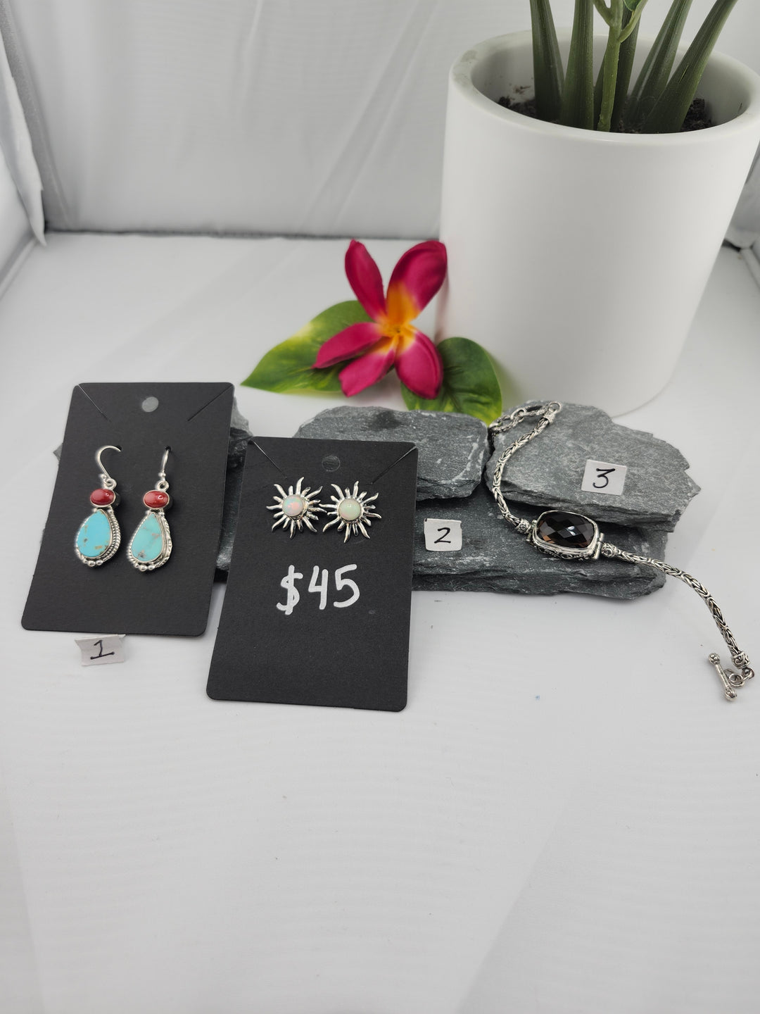 RESERVED FOR:  Lizalulu -11/20/2024 - 3 Sterling Silver Items