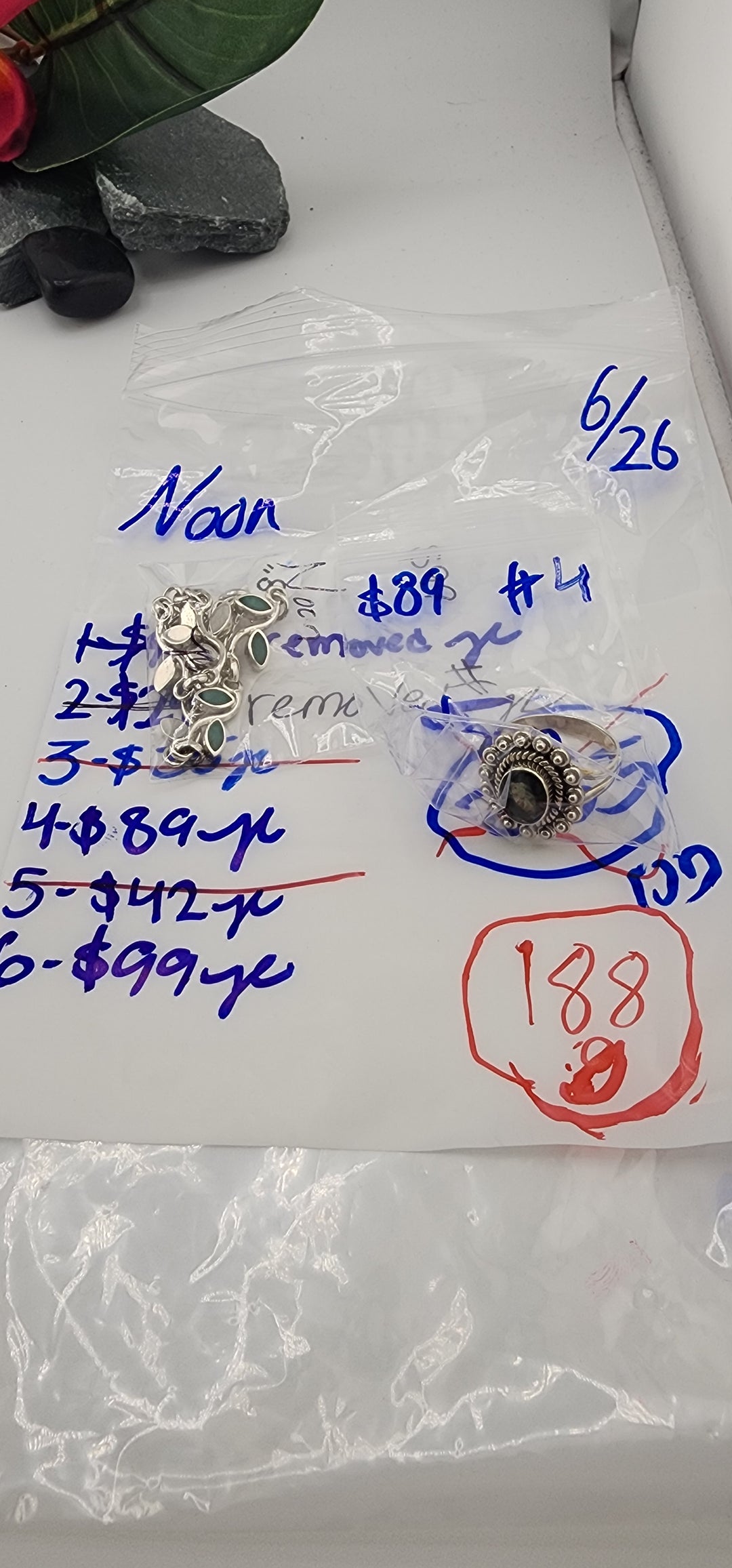 48HR - RESERVED FOR: Noon - 6/26/2025 FL tiktok Live Show -  2 Sterling Silver Item