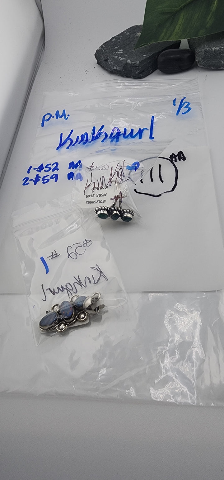 PM SHOW 48HR - RESERVED FOR: kinkgurl - 1/3/2026 tiktok Live Show - 2 Sterling Silver Items