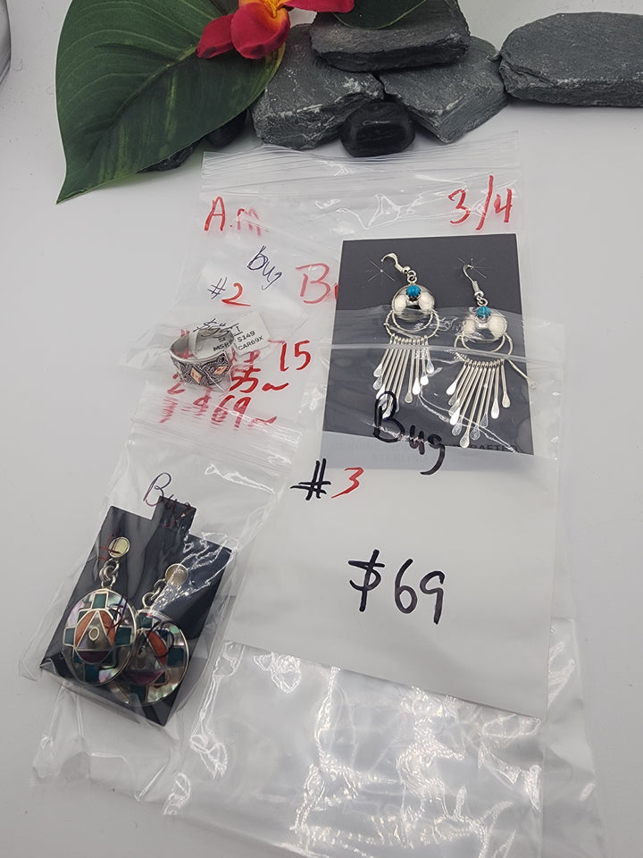 Bug- 3/4/26 - 3 925 Sterling Silver Items