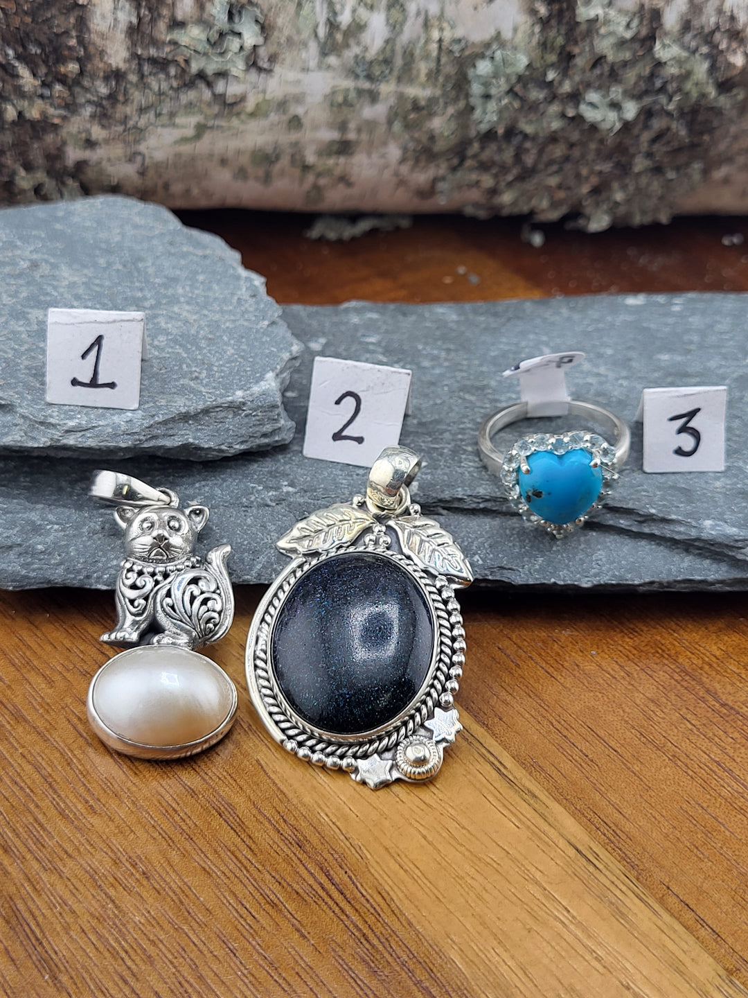 RESERVED FOR: Ruth Adedeji-10/07/2024 -3 Sterling Silver Items