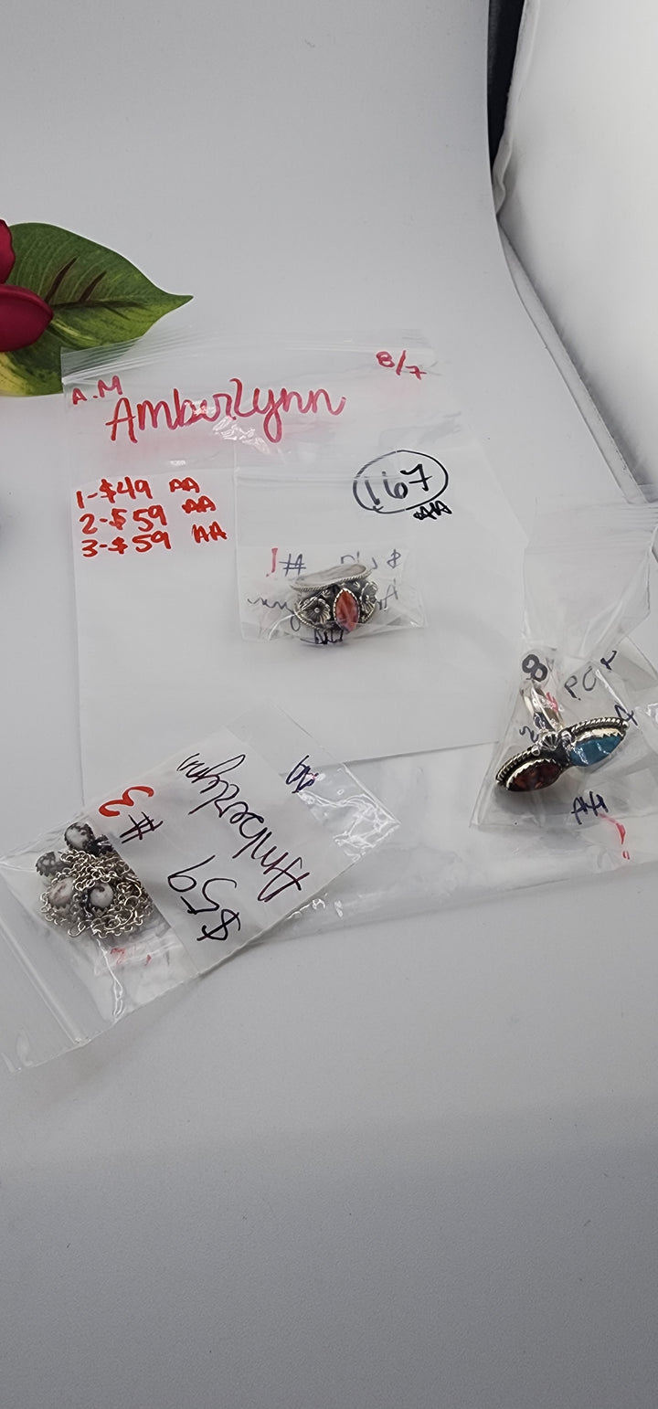 AM SHOW 48HR - RESERVED FOR: AmberLynn - 8/7/2025 FL tiktok Live Show - 3 Sterling Silver Items