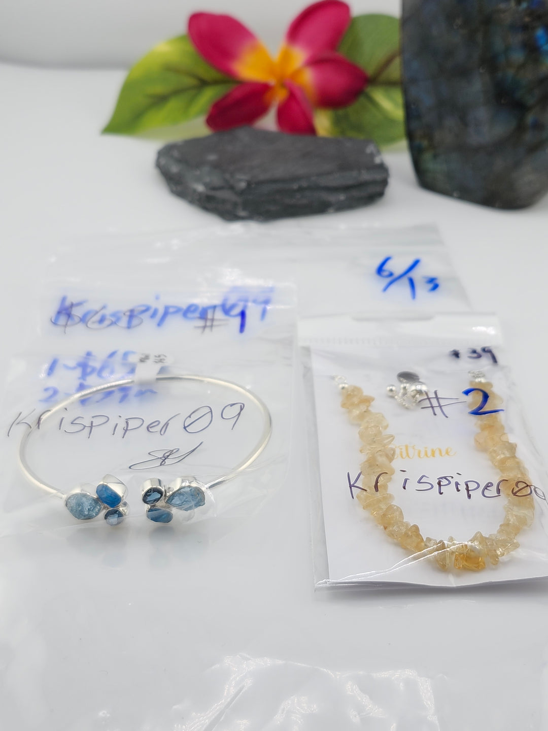 48HR - RESERVED FOR: Krispiper09 - 6/13/2025 FL tiktok Live Show - 2 Sterling Silver Items