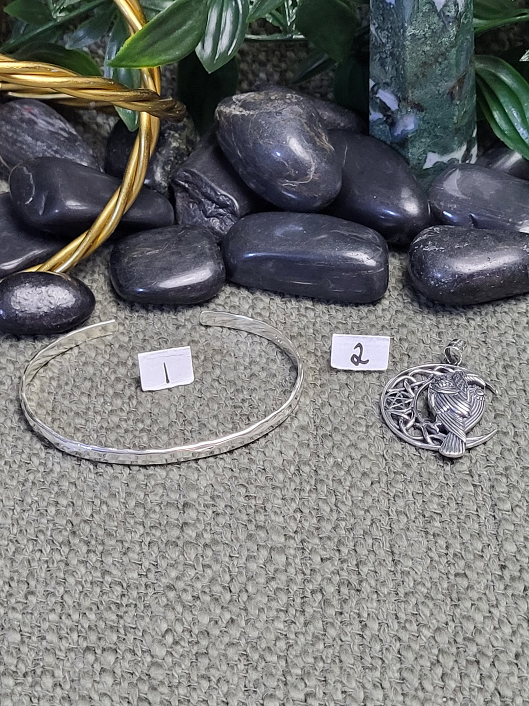 RESERVED FOR: Bonnie Crockett Scha 8/23/24- 2 Sterling Silver Items