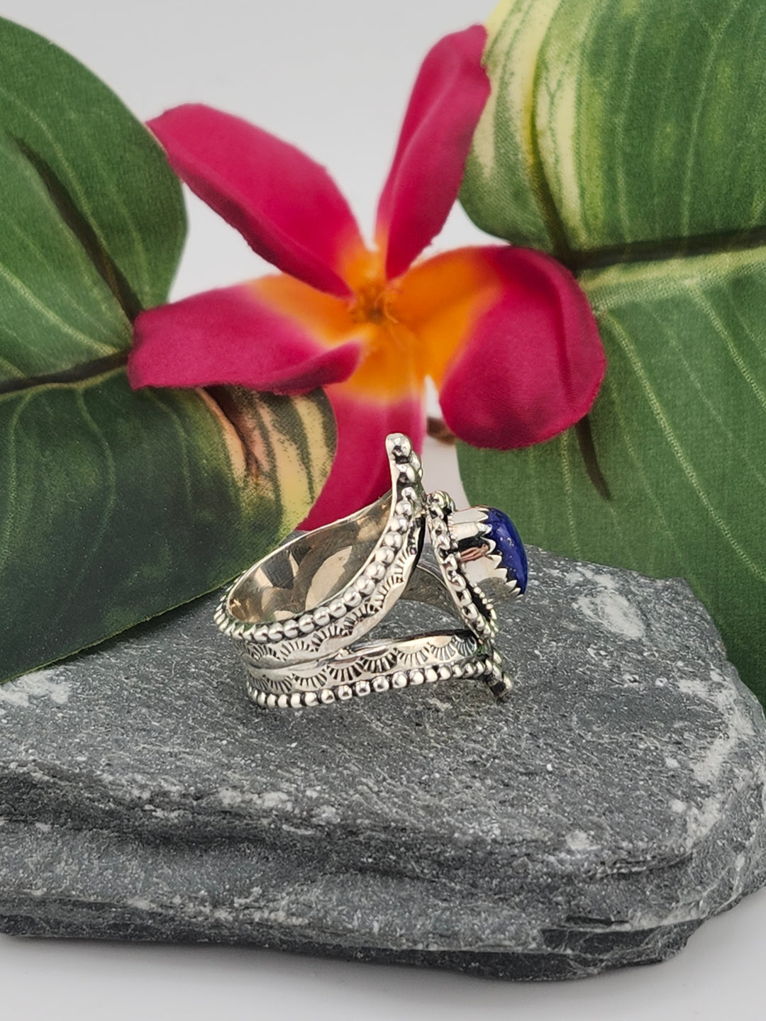Marquee Lapis Ring Size 8