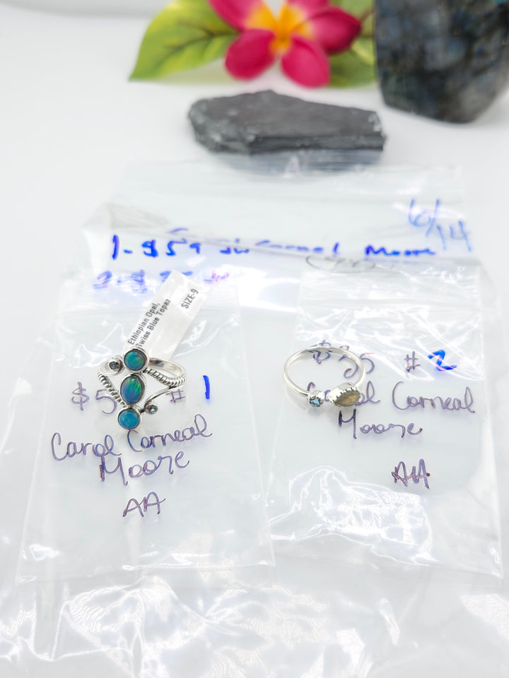 48HR - RESERVED FOR: Carol Corneal Moore- 6/14/2025 FL tiktok Live Show - 2 Sterling Silver Items