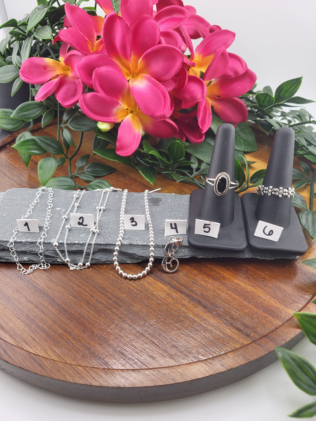 RESERVED FOR:  Sheba.2021 -10/16/2024 - 6 Sterling Silver Items