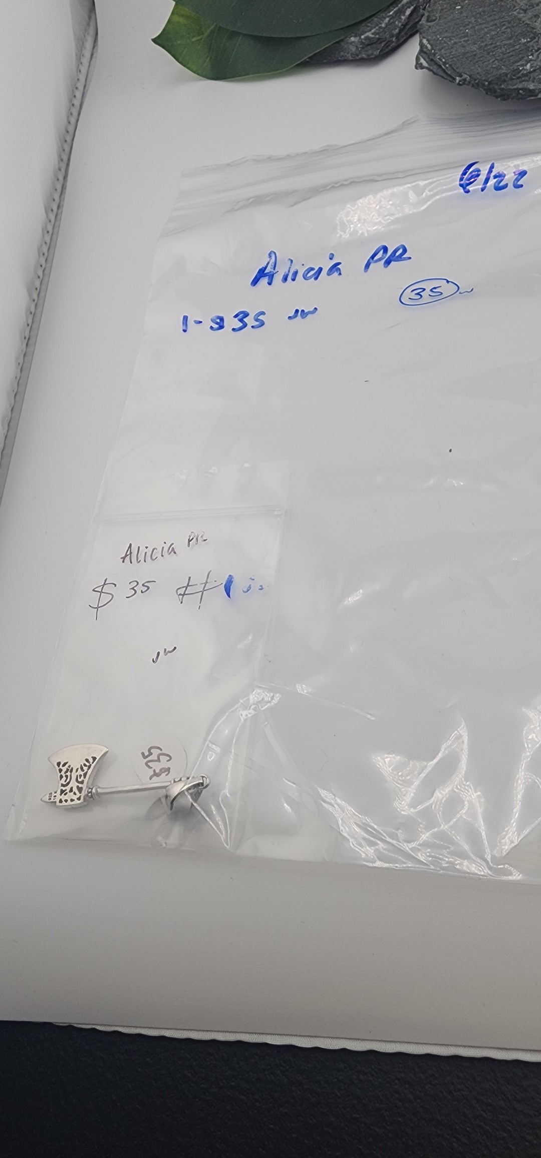 RESERVED FOR:  Alicia PR - 6/22/2025 tiktok Reservation Live Show -1 Sterling Silver Items