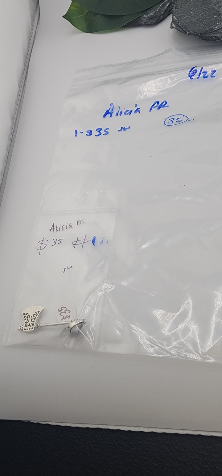 RESERVED FOR:  Alicia PR - 6/22/2025 tiktok Reservation Live Show -1 Sterling Silver Items