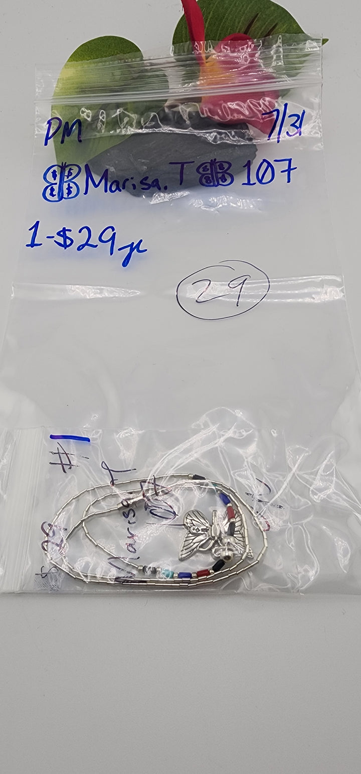 PM SHOW 48HR - RESERVED FOR: 🦋 Marisa.T 🦋 107 - 7/31/2025 FL tiktok Live Show -  1 Sterling Silver Items