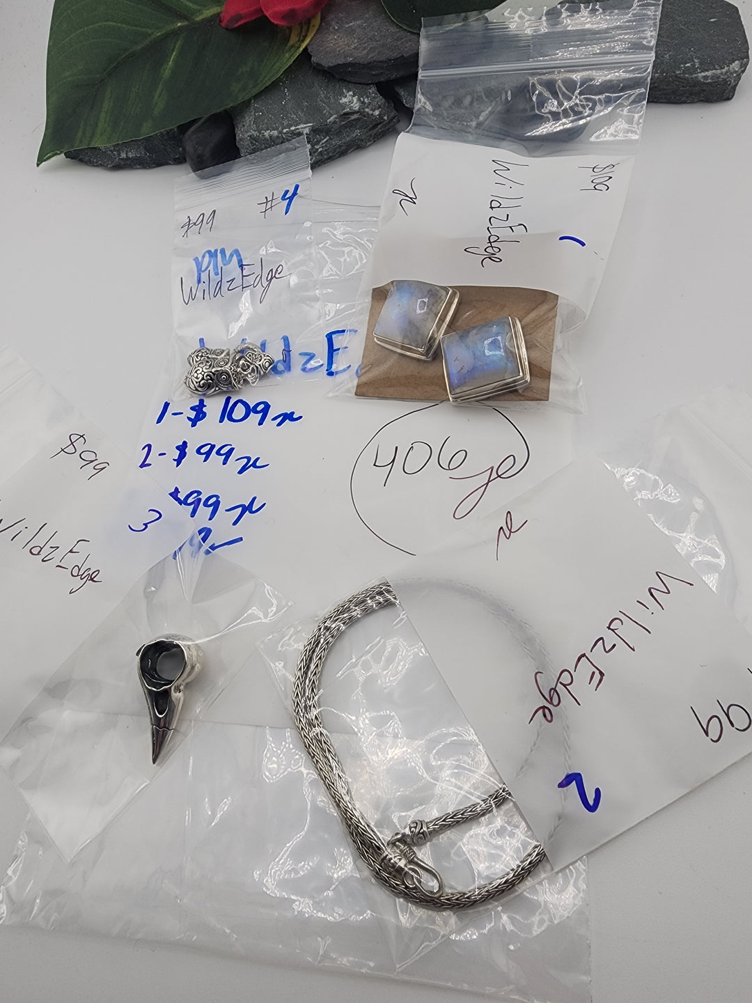 WildzEdge - 2/21/26 - 4 925 Sterling Silver Items