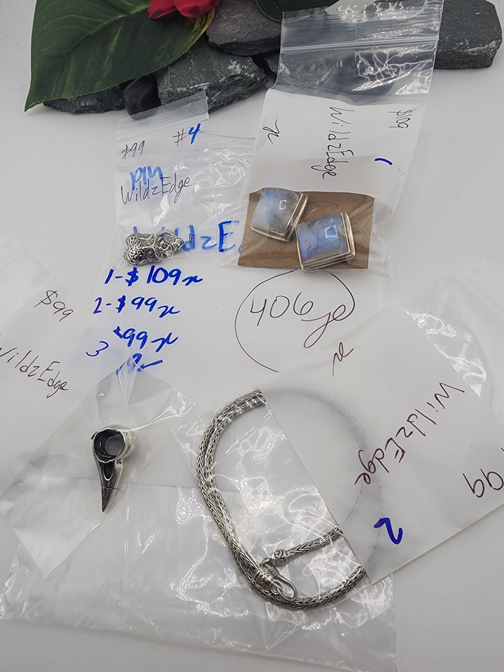 WildzEdge - 2/21/26 - 4 925 Sterling Silver Items