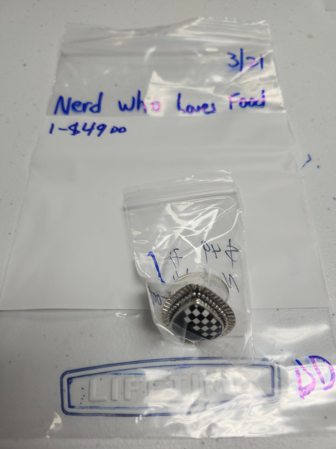 RESERVED FOR: Nerd Who Loves Food 3/21/2025 Live Show - 1 Sterling Silver Items