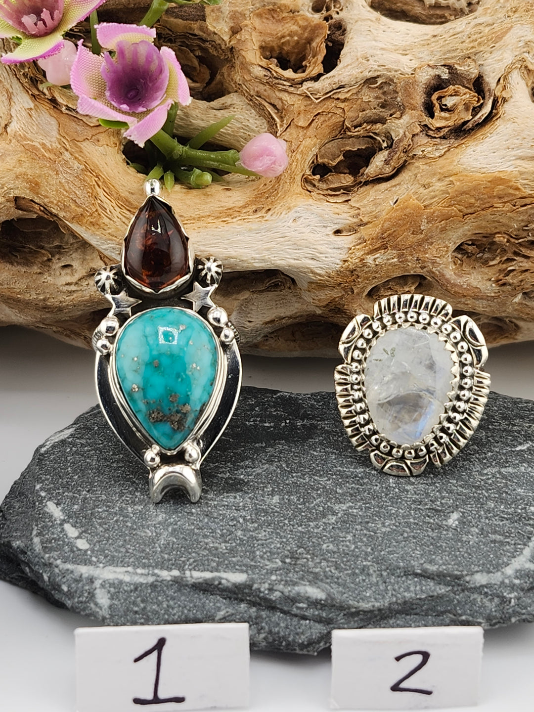 RESERVED FOR:   HorrorGalSusan -12/01/2024 - 2 Sterling Silver Items