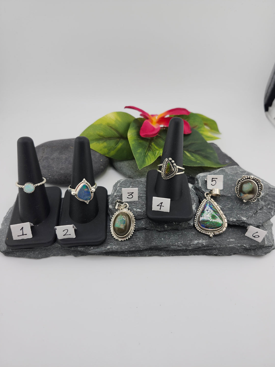 RESERVED FOR:  Hayes Life -12/18/2024 - 6 Sterling Silver Items