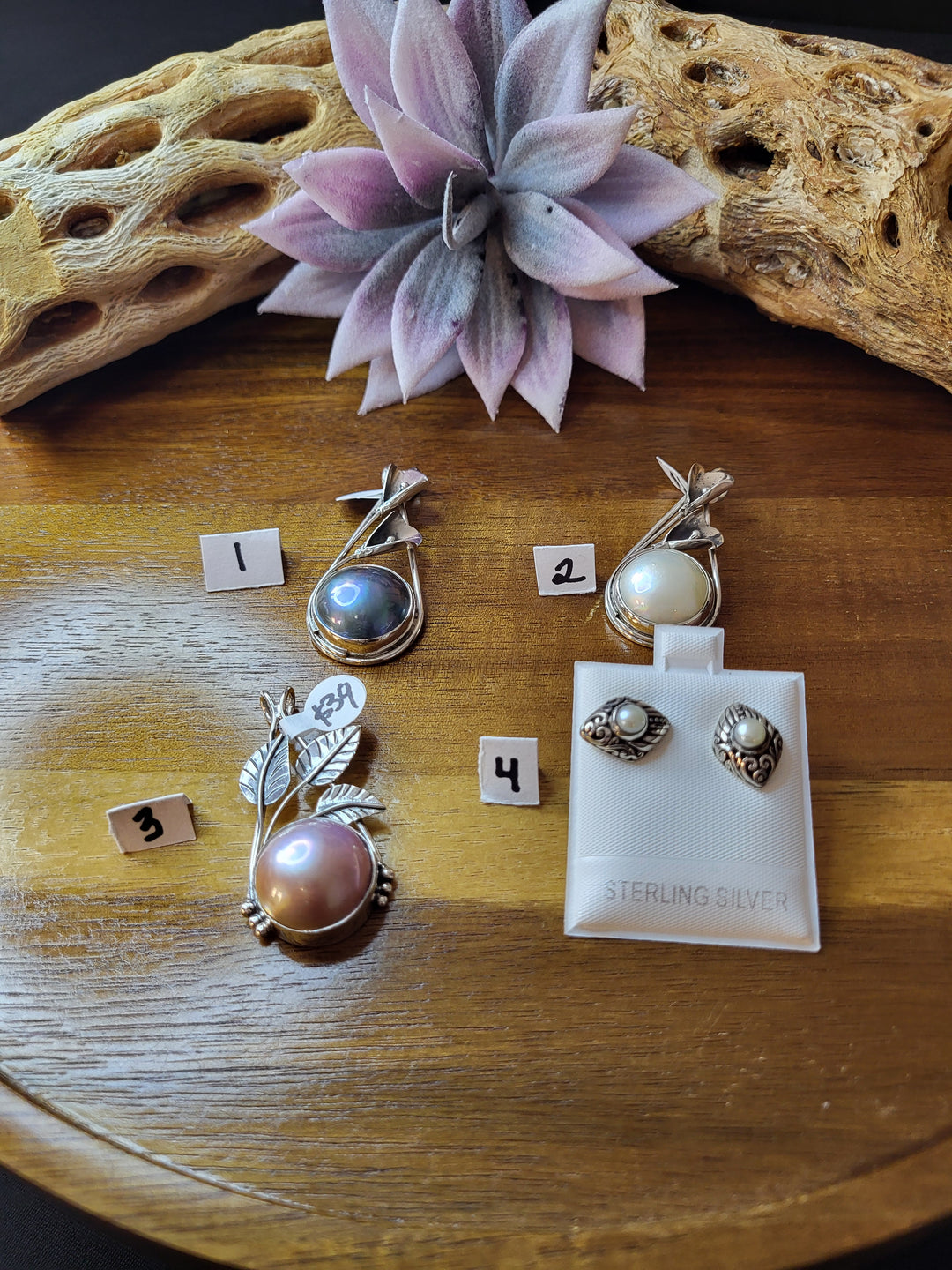RESERVED FOR: Gina Workman929 8/4/24- 4 Sterling Silver Items