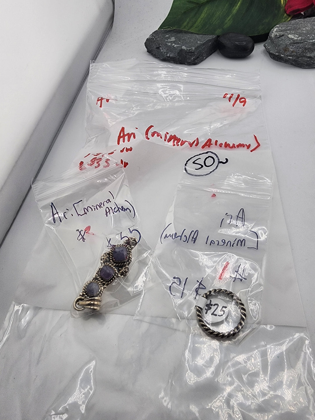 Ari (Mineral Alchemy)- 4/9/26 -2 925 Sterling Silver Items