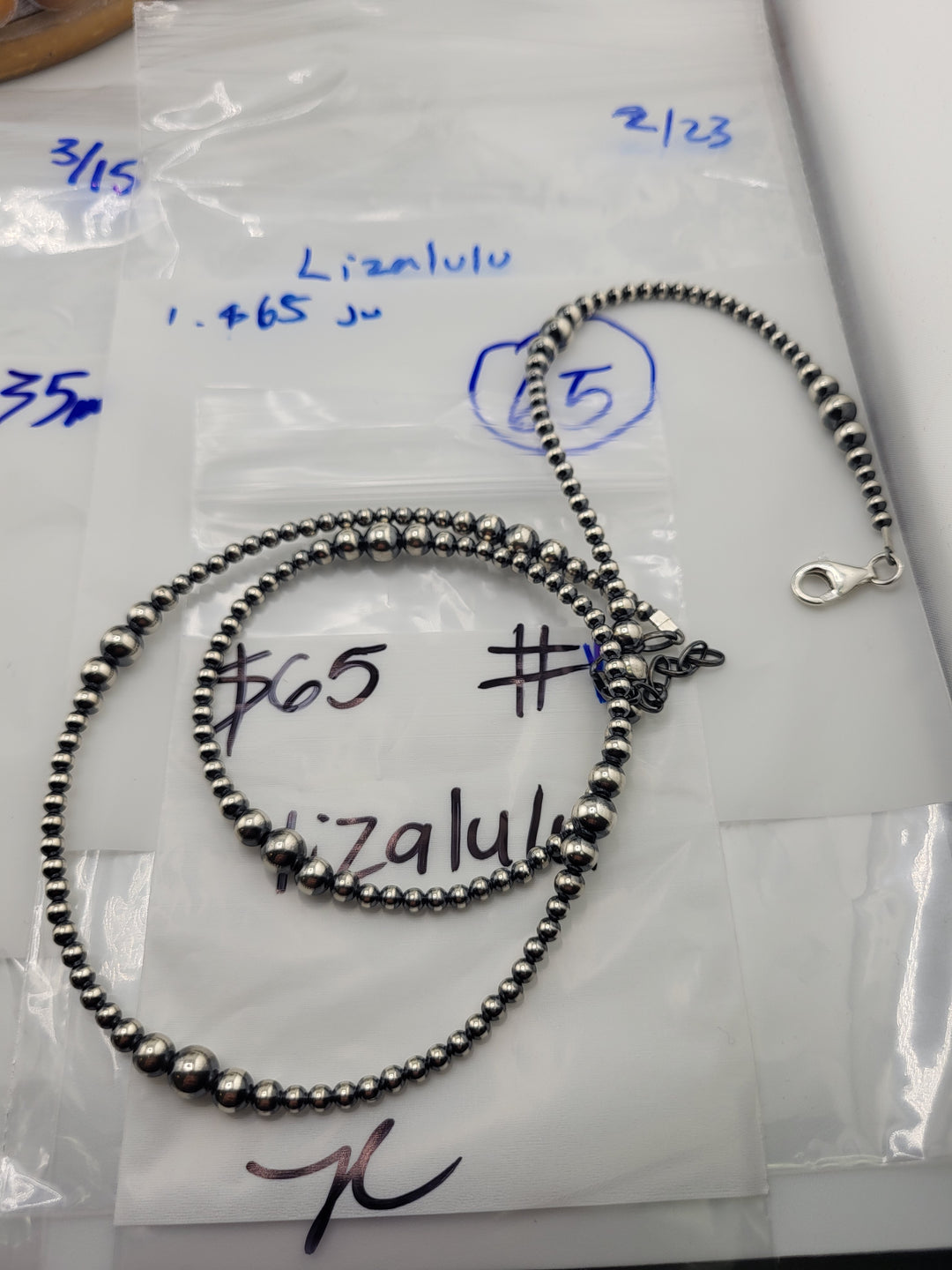RESERVED FOR: Lizalulu- 2/23/2025 Show -1 Sterling Silver Items