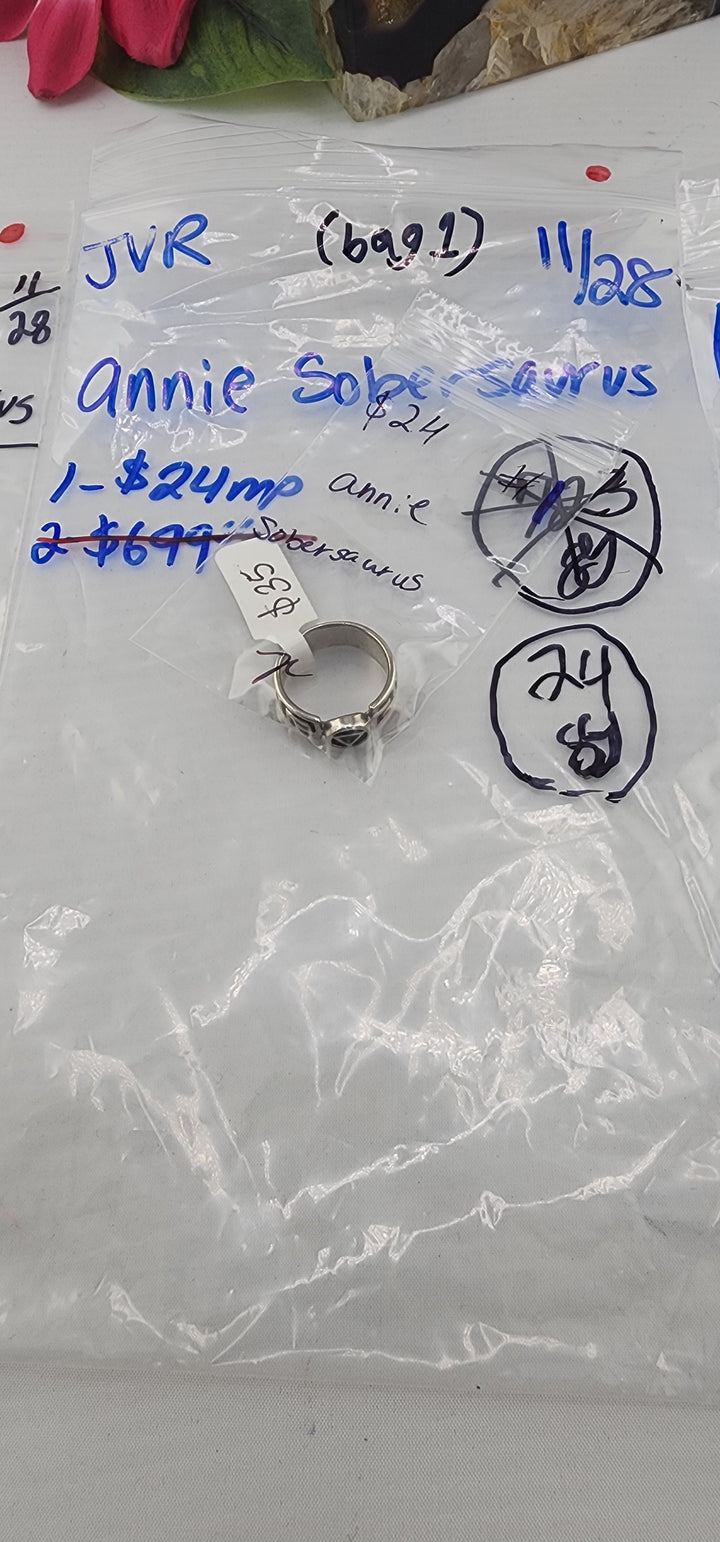 BF PM SHOW 48HR - RESERVED FOR: annie sobersaurus (Bag 1) - 11/28/2025 tiktok Live Show - 1 Sterling Silver Items