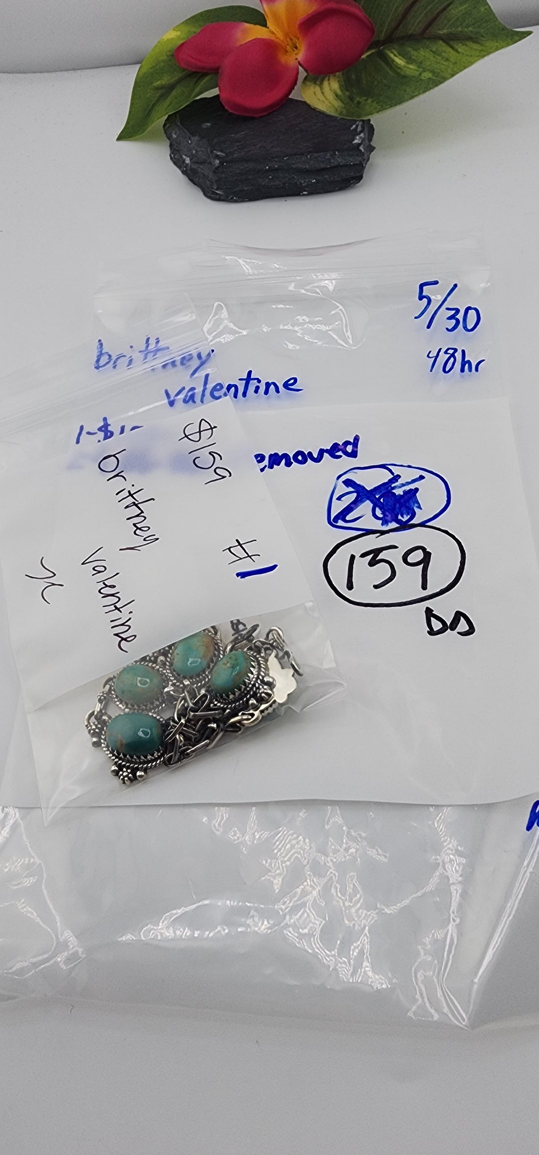 RESERVED FOR: brittney valentine - 5/30/2025 tiktok Live Show -  2 Sterling Silver Items