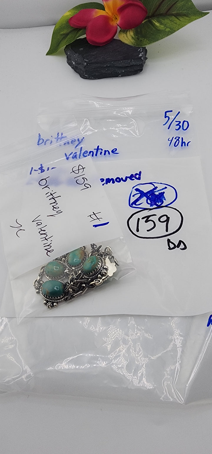 RESERVED FOR: brittney valentine - 5/30/2025 tiktok Live Show -  2 Sterling Silver Items