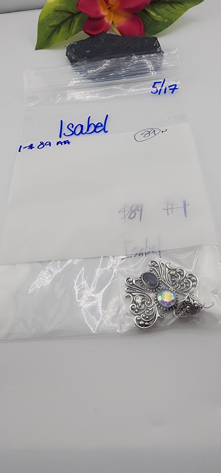 RESERVED FOR: Isabel- 5/17/2025 tiktok Live Show (48 hour) -1 Sterling Silver Items
