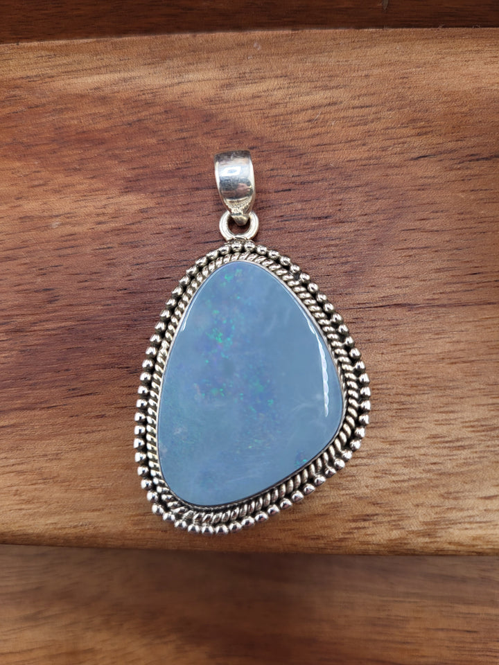 Australian Opal Doublet Pendant
