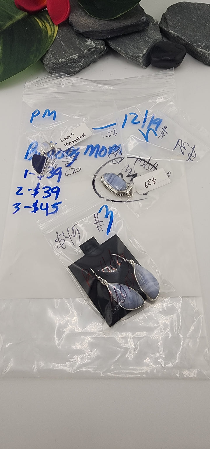 PM SHOW 48HR - RESERVED FOR: Bulldogmom - 12/19/2025 tiktok Live Show - 3 Sterling Silver Items