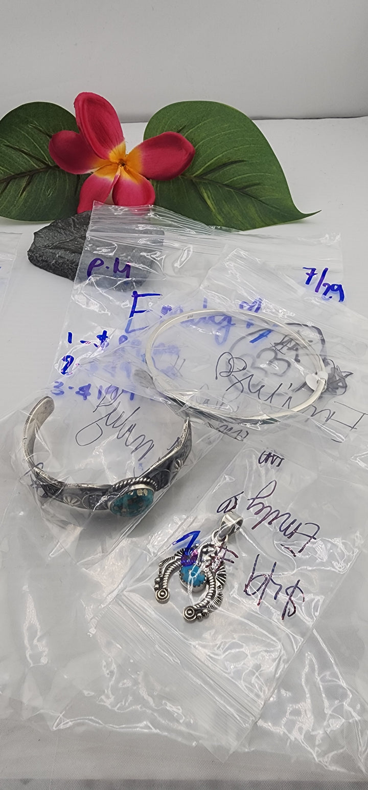 PM SHOW 48HR - RESERVED FOR: Emily💚  - 7/29/2025 FL tiktok Live Show - 3 Sterling Silver Items