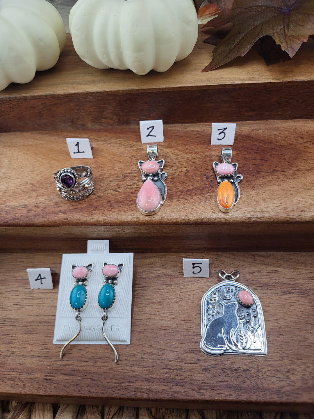 RESERVED FOR:  Ari -10/30/2024 - 5 Sterling Silver Items