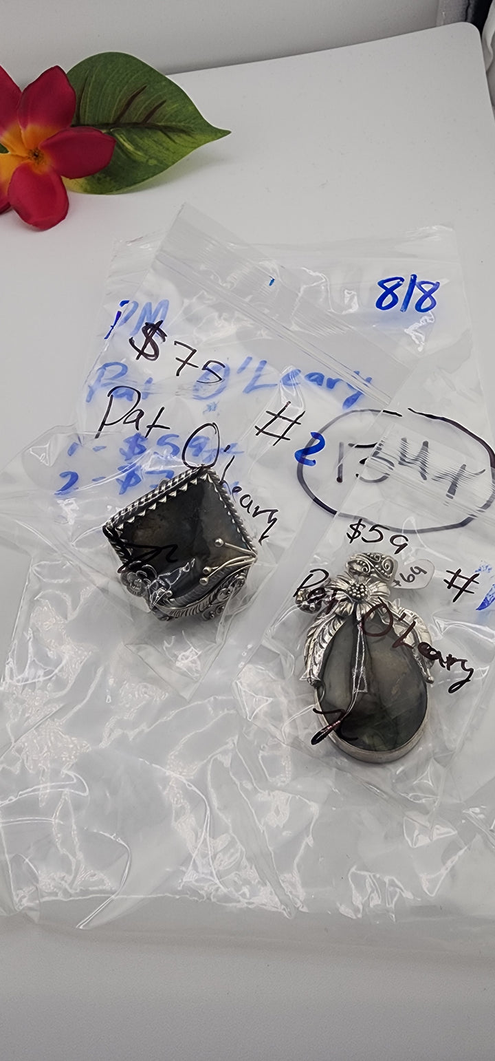 PM SHOW 48HR - RESERVED FOR: Pat O'Leary - 8/8/2025 FL tiktok Live Show - 2 Sterling Silver Items