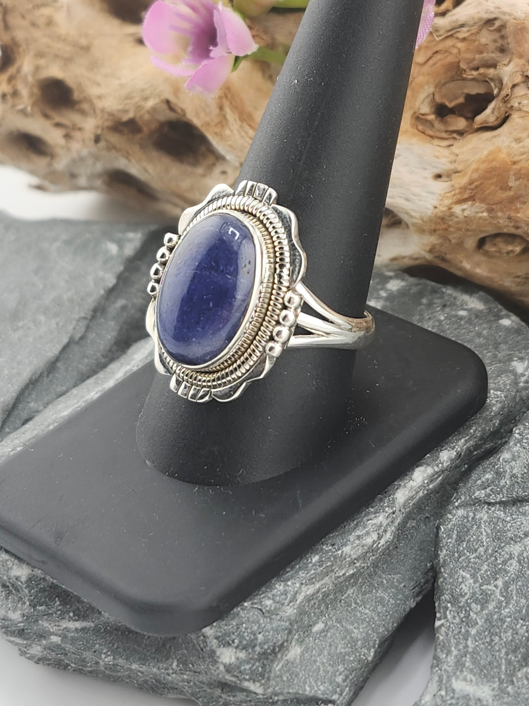 Tanzanite Oval Ring Size 10