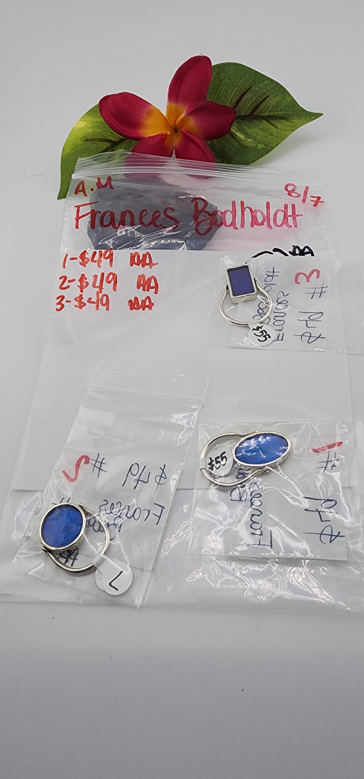 AM SHOW 48HR - RESERVED FOR: Frances Bodholdt - 8/7/2025 FL tiktok Live Show - 3 Sterling Silver Items