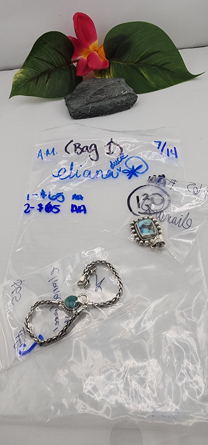 AM SHOW 48HR - RESERVED FOR: eliana🦆💫 (Bag 1) - 7/14/2025 FL tiktok Live Show - 2 Sterling Silver Items