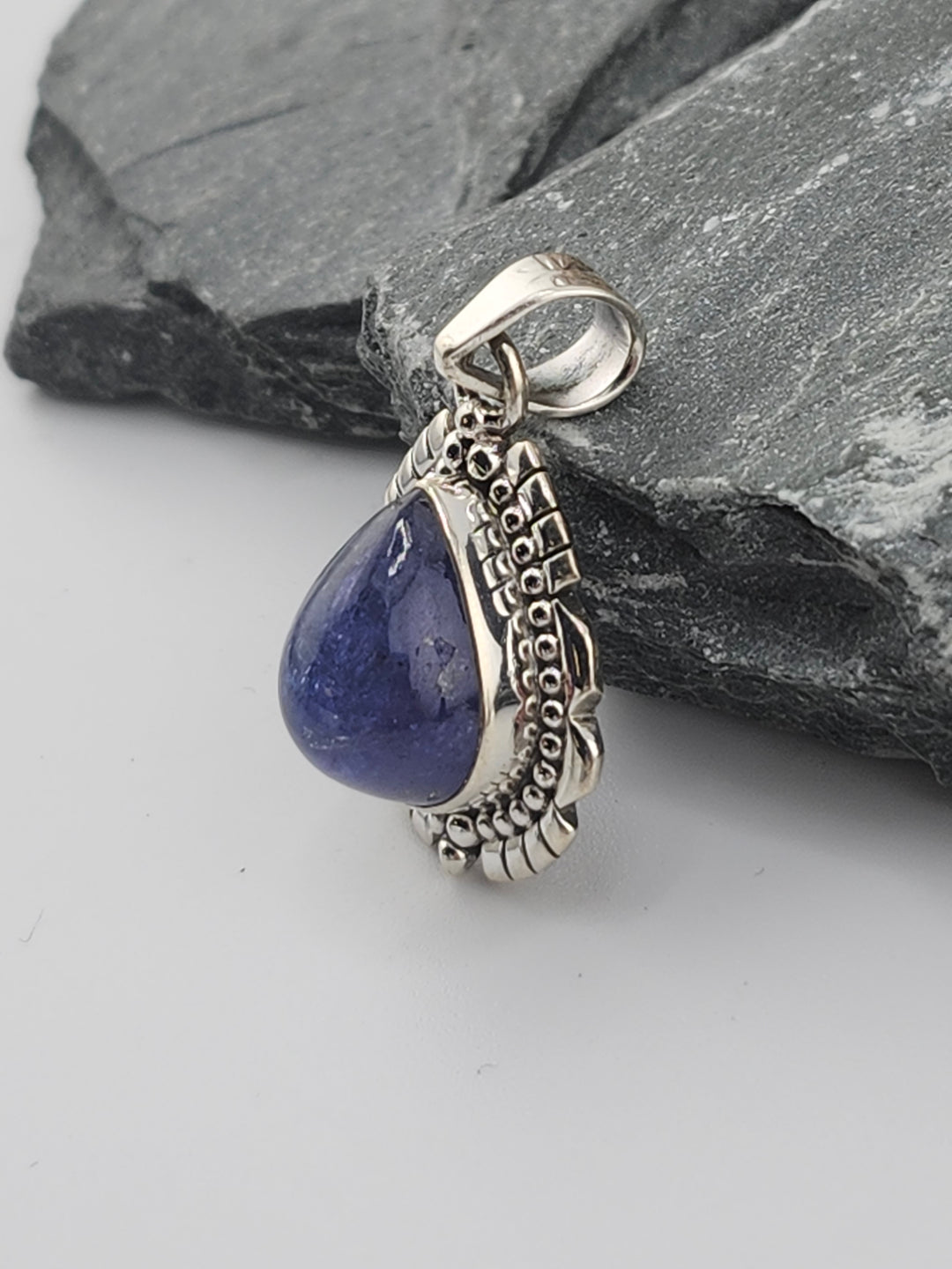 Tanzanite Teardrop Pendant
